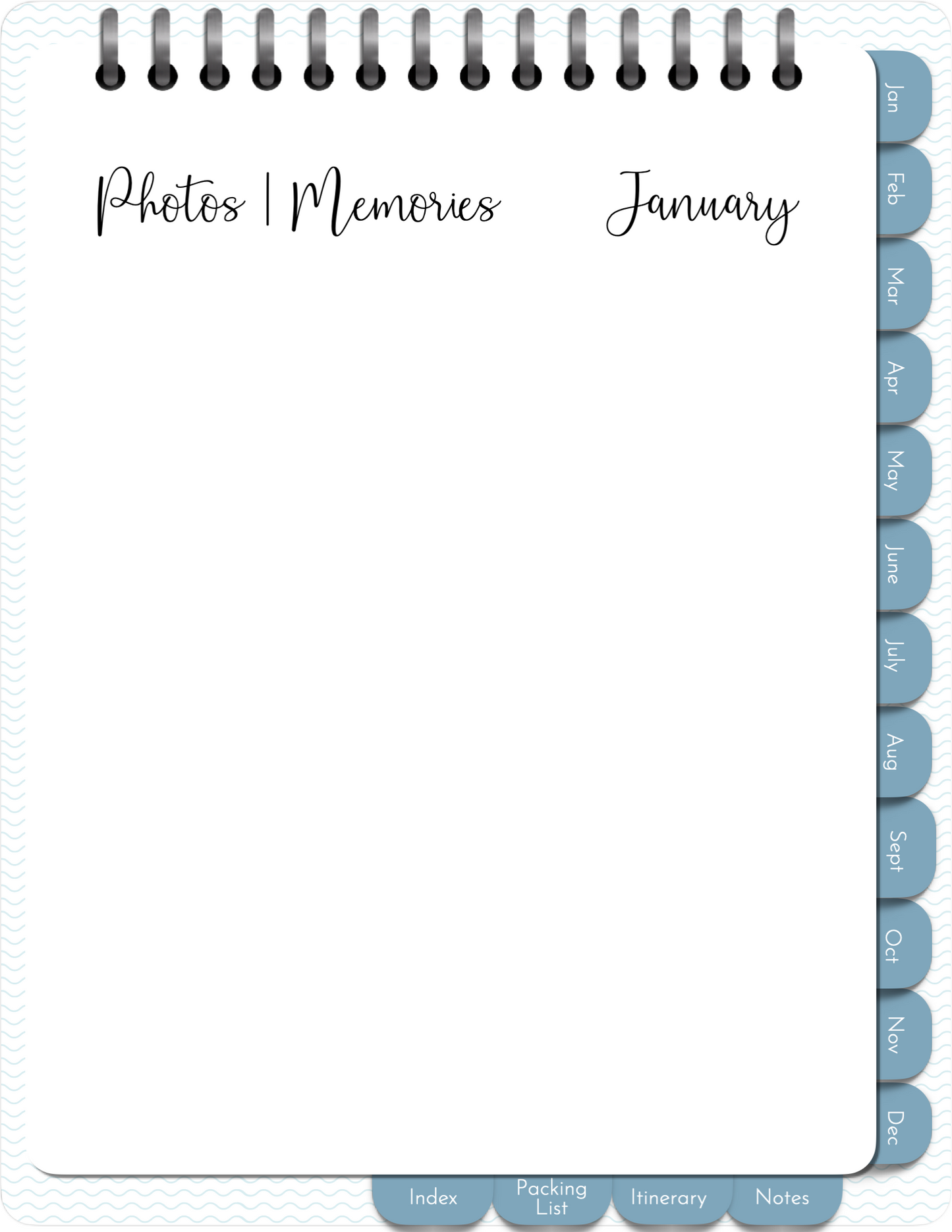 Travel Planner 2023 PLR digital planner
