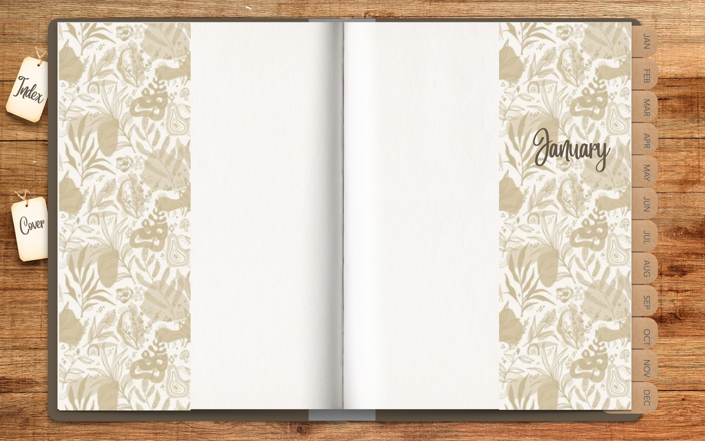 Rustic Planner 2023 PLR digital planner
