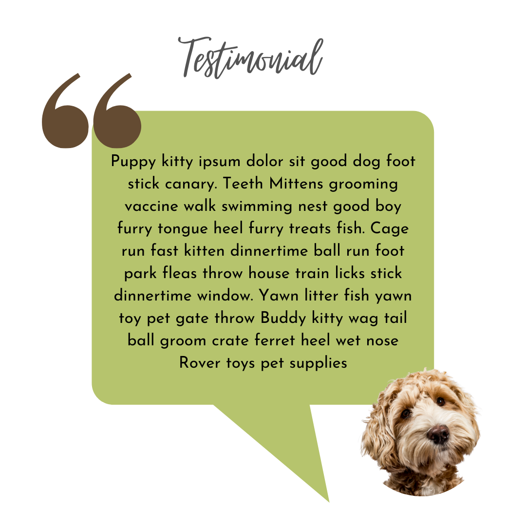 Dog Trainer Templates - package of 6