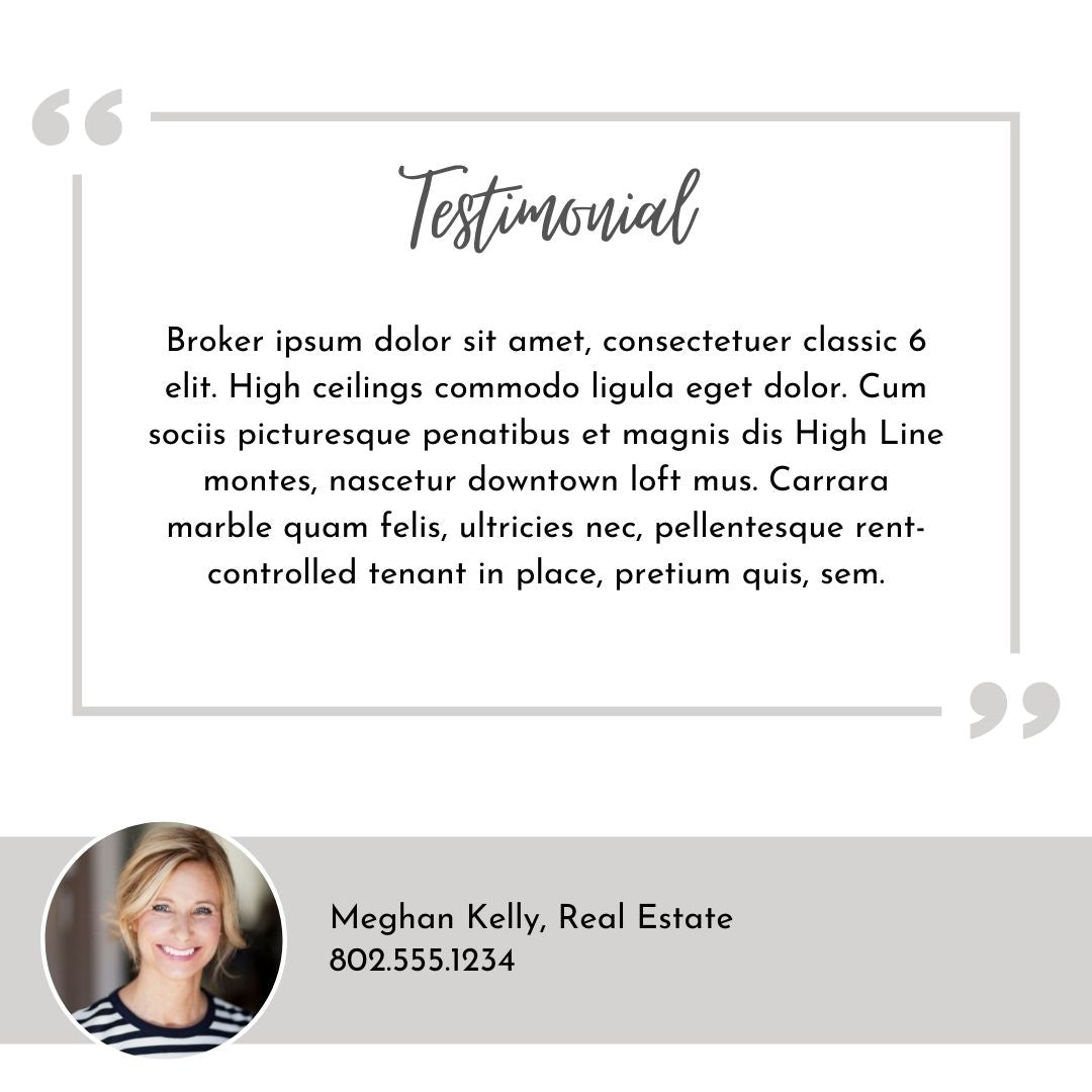 Real Estate Templates - package of 10